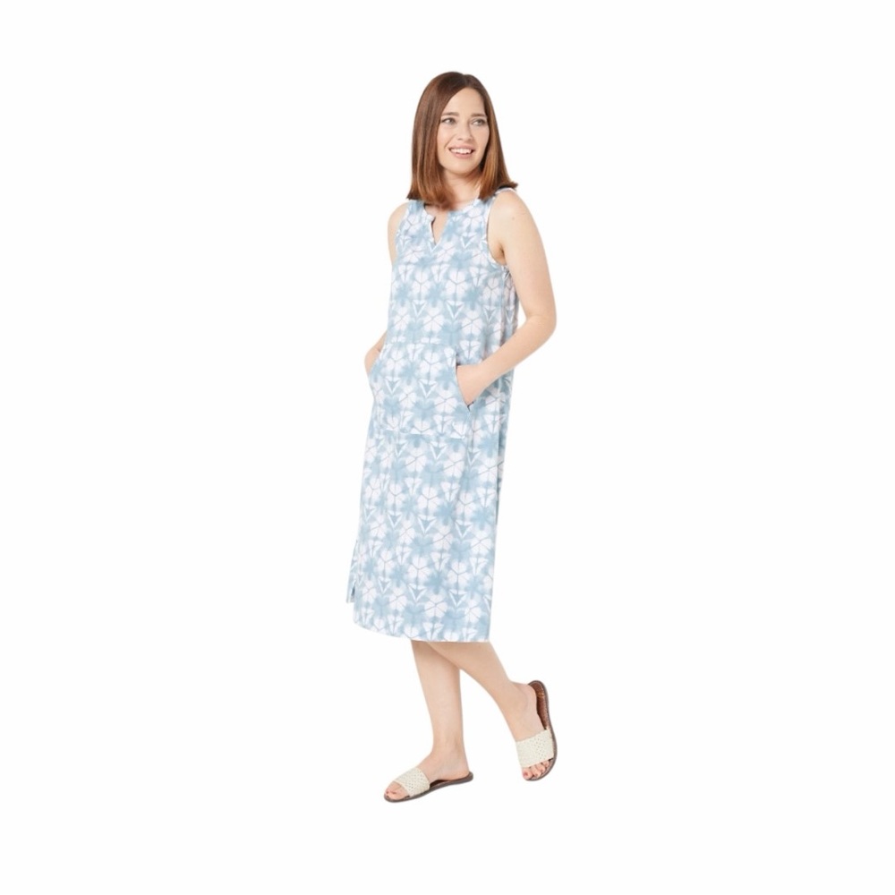 Koolaburra•Sleeveless Geometric Patterned Midi Dress